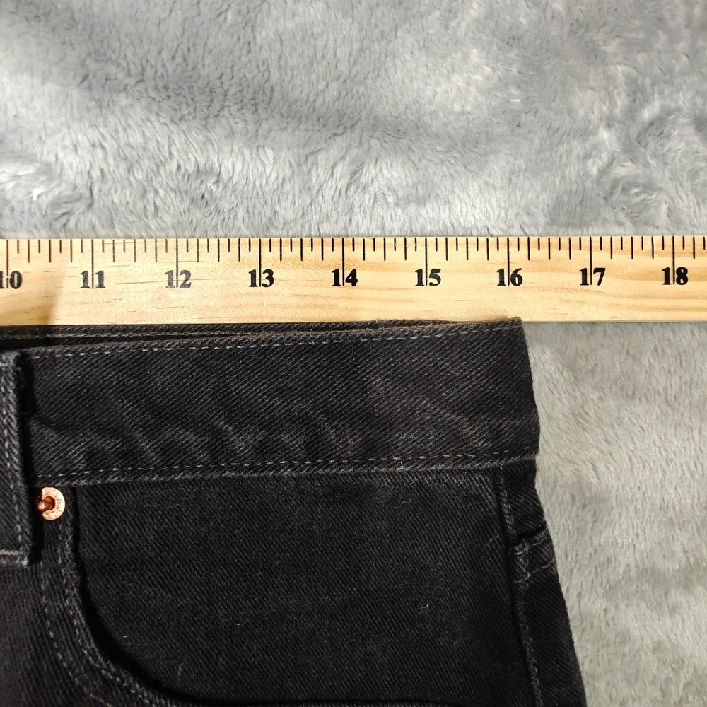 Vintage Levi's 550 Black Relaxed Fit Jeans Canada Black Men's 33x30 (Fits 32x30) - Picture 2 of 16